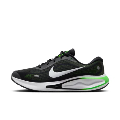 Nike Men's Journey Run Road Running Shoes In Black