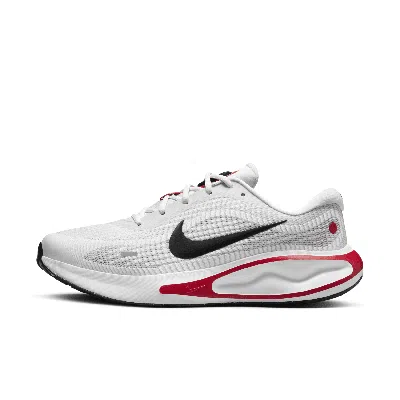 Nike Men's Journey Run Road Running Shoes In Red/black/white