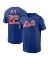 Nike Big Boys And Girls Juan Soto Royal New York Mets Name Number T-shirt In Royal