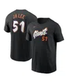 Nike Men's Jung Hoo Lee Anthracite San Francisco Giants 2025 City Connect Fuse Name Number T-shirt In Black
