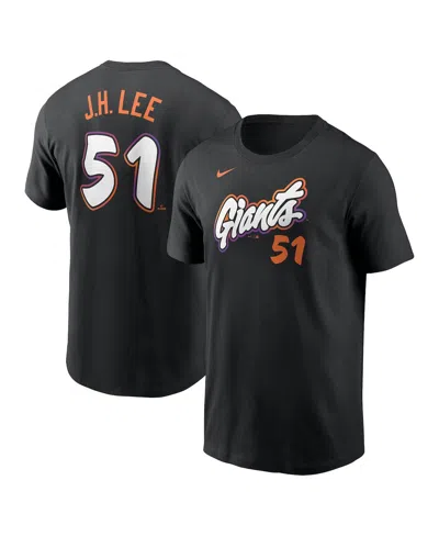Nike Men's Jung Hoo Lee Anthracite San Francisco Giants 2025 City Connect Fuse Name Number T-shirt In Gray