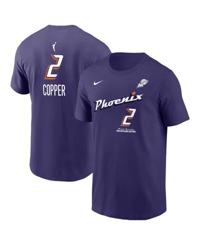 Nike Men's Kahleah Copper Purple Phoenix Mercury Explorer Edition Name Number T-shirt