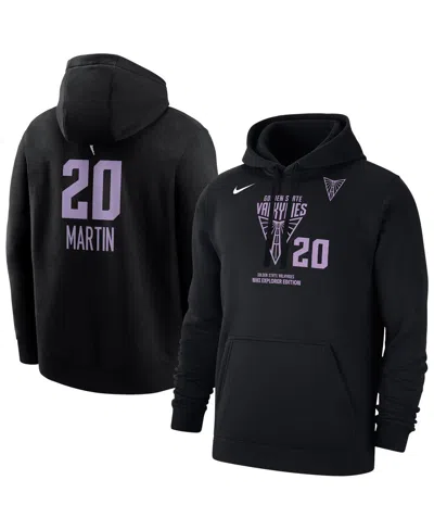 Nike Men's Kate Martin Black Golden State Valkyries Explorer Edition Name Number Pullover Hoodie