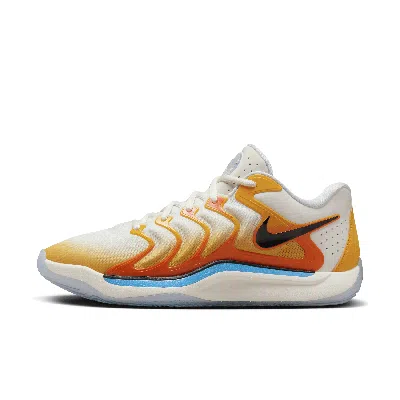 Nike Men's Kd17 "sunrise" Basketball Shoes In Yellow