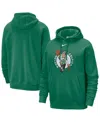 Nike Men's Kelly Green Boston Celtics Essential Logo Club Pullover Hoodie In Green
