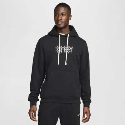 Nike Men's Kevin Durant Dri-fit Standard Issue Pullover Basketball Hoodie In Black