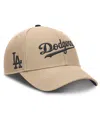 Nike Men's Khaki Los Angeles Dodgers Rise Adjustable Hat