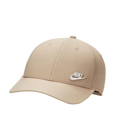 Nike Men's Khaki Metal Futura Lifestyle Club Performance Adjustable Hat In Brown
