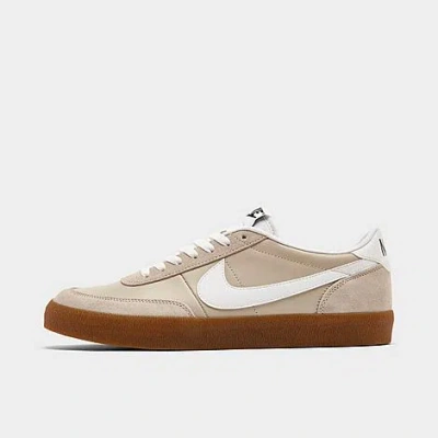 Nike Men's Killshot 2 Leather Casual Shoes In Cream/black/white/gum Medium Brown