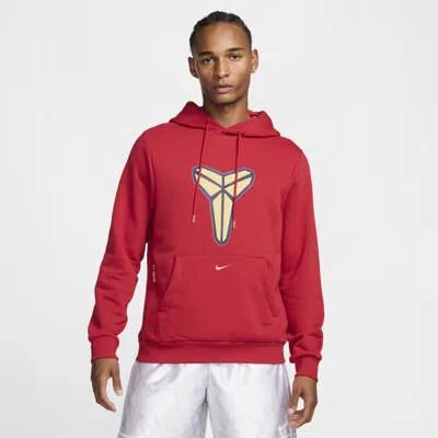 Nike Kobe  Men's Dri-fit Pullover Basketball Hoodie In Red