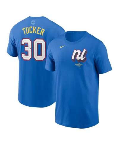 Nike Men's Kyle Tucker Royal National League 2025 All-star Edition Name Number T-shirt In Blue