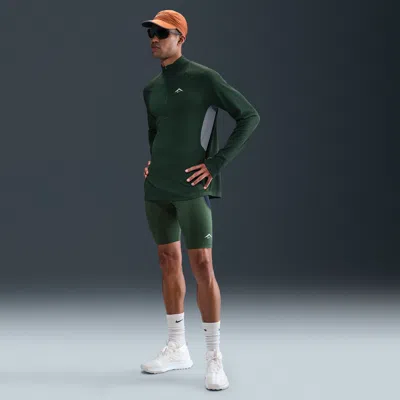Nike Men's Lava Loops Dri-fit Adv Running Tights In Green
