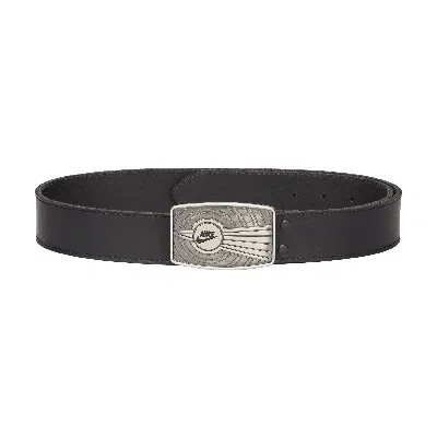 Nike Men's Leather Belt In Black