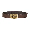 Nike Men's Leather Belt In Brown
