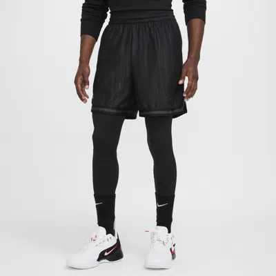 Nike Men's Lebron Dna 6" 3-in-1 Basketball Shorts In Black