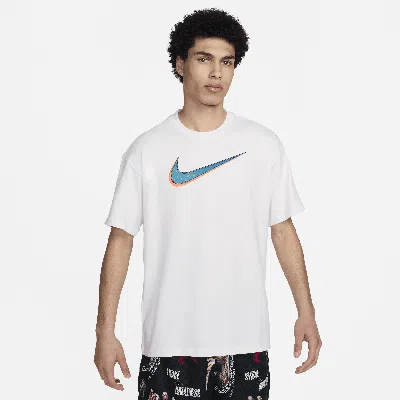 Nike Men's Lebron M90 Basketball T-shirt In White