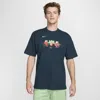 Nike Men's Lebron Max90 Basketball T-shirt In Blue