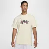 Nike Men's Lebron Max90 Basketball T-shirt In Coconut Milk