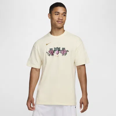 Nike Men's Lebron Max90 Basketball T-shirt In Coconut Milk