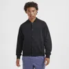 Nike Men's Lebron Standard Issue Therma-fit Basketball Jacket In Black