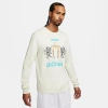 Nike Men's Lebron Strive For Greatness Graphic Long-sleeve T-shirt In Sea Glass