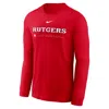 Nike Men's Legend Basketball Dri-fit Long-sleeve T-shirt In Red