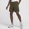 Nike Life Drawstring Cargo Camp Shorts In Green