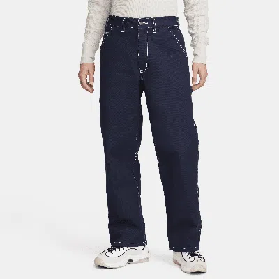 Nike Men's Life Carpenter Pants In Blue