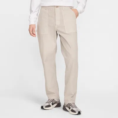 Nike Men's Life Fatigue Pants In Grey