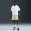 Nike Men's Club Washed Chino Shorts In Brown