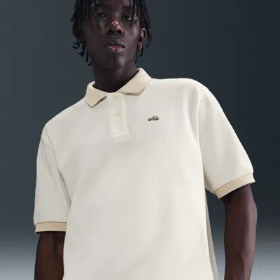 Nike Men's Life Heavyweight Polo In White