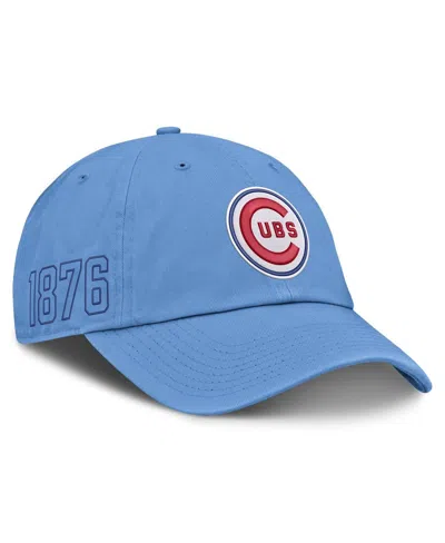 Nike Men's Light Blue Chicago Cubs Cooperstown Club Adjustable Hat
