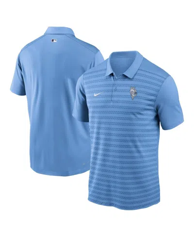 Nike Men's Light Blue Kansas City Royals Authentic Collection City Connect Victory Performance Polo Shirt