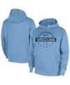 Nike Men's Light Blue Memphis Grizzlies 2025/26 Authentic Practice Club Pullover Hoodie In Blue