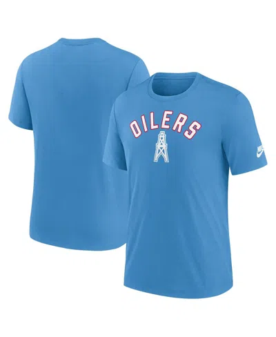 Nike Light Blue Tennessee Titans Favorable Timeline Tri-blend T-shirt