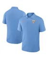 Nike Men's Light Blue Tennessee Volunteers Lady Vols Victory Dri-fit Polo Shirt In Blue