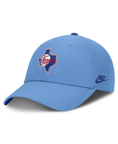 Nike Men's Light Blue Texas Rangers Cooperstown Club Dri-fit Adjustable Hat