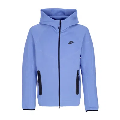 Nike Men's Lightweight Hooded Zip Sweatshirt Tech Fleece Full-zip Windrunner Hoodie Polar/black