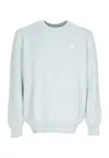 Nike Men's Lightweight Sweater Club Crewneck Glacier Blue/white In Glacier Blue/white