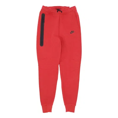 NIKE MEN'S LIGHTWEIGHT TRACKSUIT PANTS TECH FLEECE JOGGER PANT LT UNIV RED HTR/BLACK