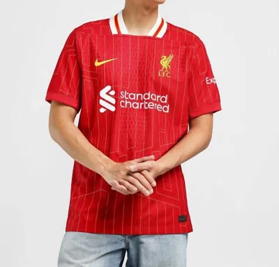 Nike Liverpool F.c. Replica Soccer T-shirt In Red