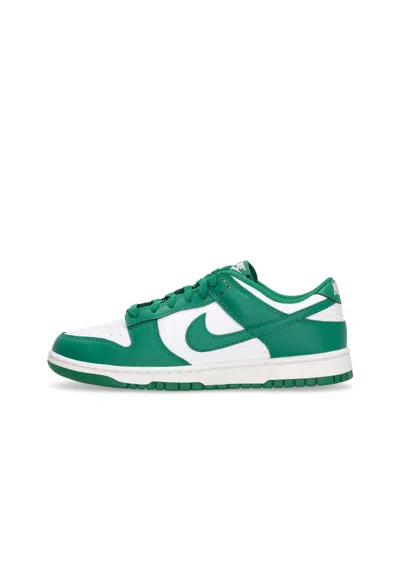 NIKE MEN'S LOW SHOE DUNK LOW RETRO WHITE/MALACHITE