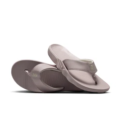 Nike Men's Marina Slides In Brown