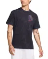 Nike Men's Max90 Basketball Short Sleeve Logo Graphic T-shirt In Black