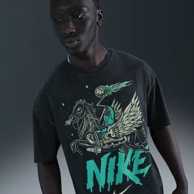 Nike Men's Max90 Basketball T-shirt In Black
