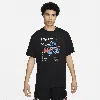Nike Men's Max90 Basketball T-shirt In Black