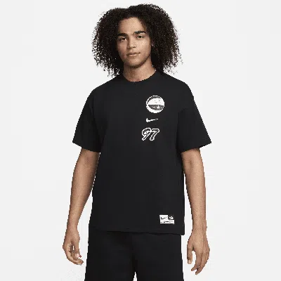 Nike Men's Max90 Basketball T-shirt In Black