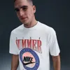 Nike Max90 Graphic-print T-shirt In White