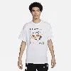 Nike Men's Max90 Basketball T-shirt In White