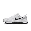 Nike Men's Mc Trainer 3 Workout Shoes In White/black